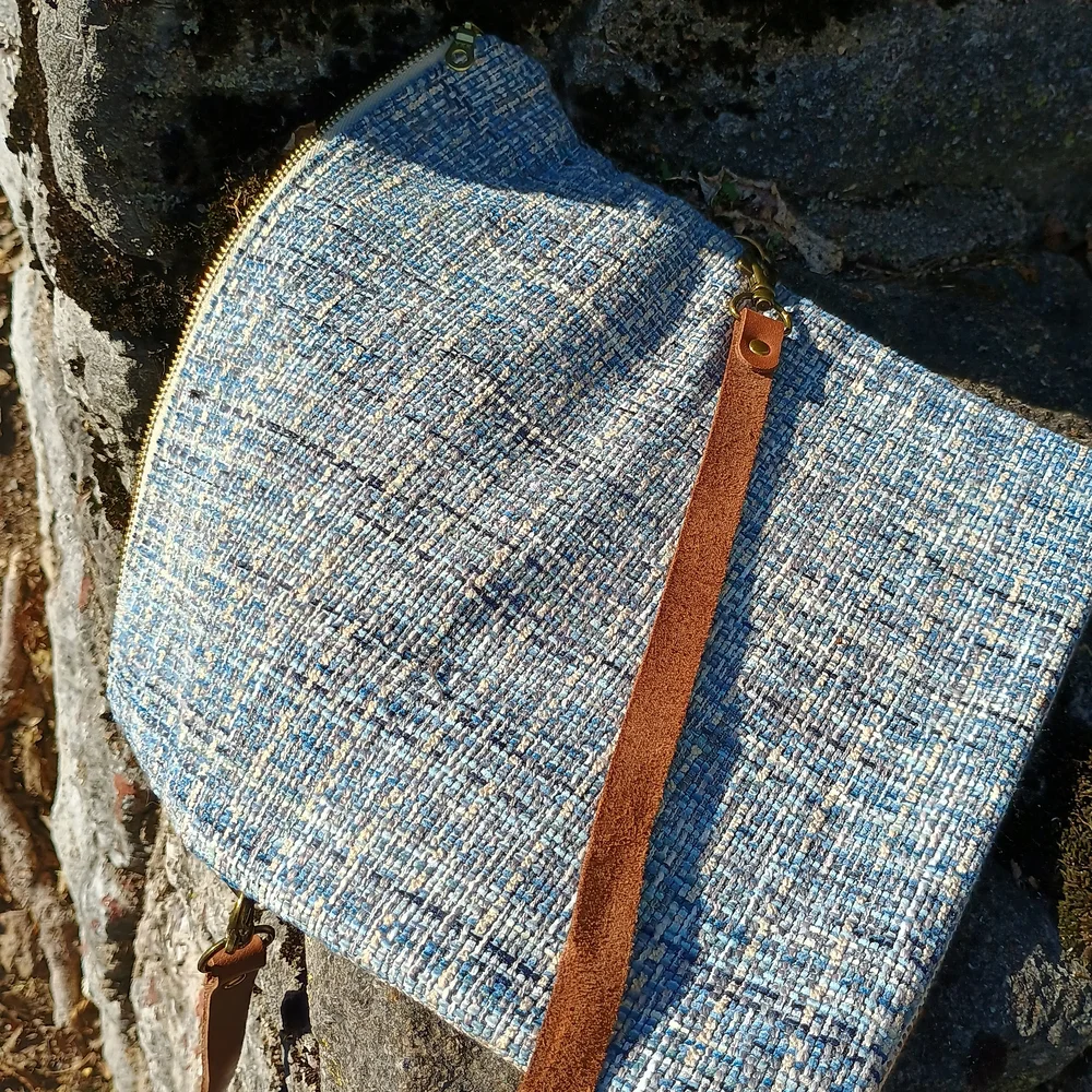 NWOT handmade, foldover 